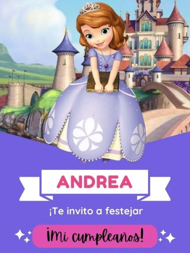 Ejemplo Princesita Sofía