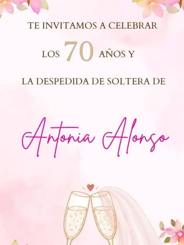 70 Aniversario Antonia